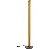 TRIO - Stehlampe TEXEL - Schwarz - 25x25x142.5 cm