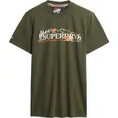 Superdry Outdoor Scene Relaxed Fit Kurzarm-t-shirt
