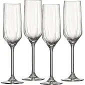 Ritzenhoff & Breker Sektglas "Jive" 4er Set, je 220 ml