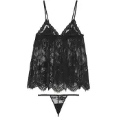 Lingadore Night Slipdress 7809 | Grösse: L | Farbe: Schwarz