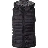 ONLY Steppweste "ONLNEWTAHOE HOOD WAISTCOAT OTW NOOS" Kunstfaser