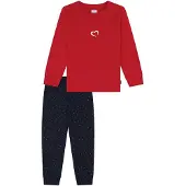 Schiesser Pyjama Family in rot | Gr.: 104