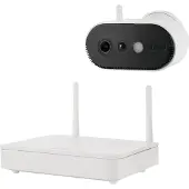 ABUS Akku-Kamera Pro mit Basisstation PPIC91000, weiß