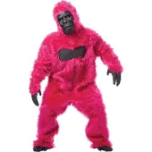 Metamorph Gorilla Kostüm pink