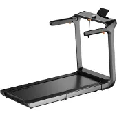Kingsmith Treadmill X218, 136 kg, 1 km/h, 18 km/h, Kalorien, Distanz, Pulse rate, Geschwindigkeit, Zeit, Schwarz, Grau, run, Gehen