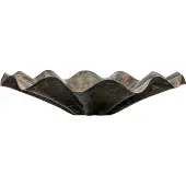 House Doctor Flood Schale Antique Brown - , Braun / Rost, Metall