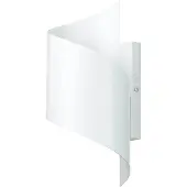 Licht-Erlebnisse Wandleuchte Metall Weiß Modern Design indirektes Licht G9 FLOW Flurlampe Schlafzimmer Beleuchtung