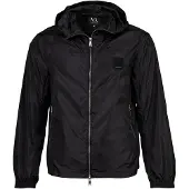Armani Exchange Windbreaker "Übergangsjacke Blouson Jacket", Herren, Gr. XL, schwarz, Obermaterial: 100% Polyamid PA., Jacken Windbreaker