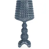 Kartell Mini Kabuki , hellblau, Höhe 70 cm - , Mini Kabuki, dimmbar, Blau, für Wohnzimmer, Kunststoff, Design