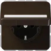 JUNG Steckdose 1f br glz CD UP Klappd IP20 CD1520BFNAKLBR