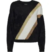 Pieces Pullover PCMILO LS LUREX KNIT KAC FC damen