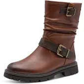 Marco Tozzi Stiefelette in COGNAC COMB | Gr.: 38