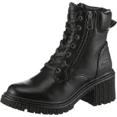 Dockers by Gerli Schnürstiefel Kaltfutter in schwarz, Gr. 36