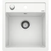 BLANCO DALAGO 45-F, Weiß, 1 Becken, 395 x 350 mm, 19 cm, 455 mm, 190 mm