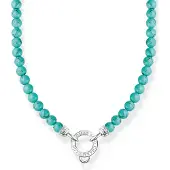 Thomas Sabo Kette mit türkise Perlen