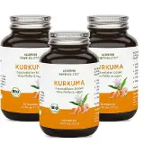 Cellavent Healthcare GmbH Stärkste Bio Kurkuma Kapseln, 15.000mg Curcuma, Phytholstic 180 St