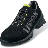 Uvex 1 Sicherheitsschuh Halbschuhe S1, schwarz/gelb schwarz/gelb 40 - 6561940 - schwarz/gelb