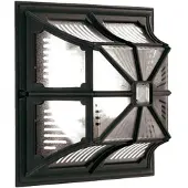 Elstead Lighting Deckenleuchte Chapel 1xE27 H:30 L:16,5 B:30 IP44 schwarz