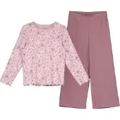 Name it Schlafanzug - Noos - NkfNightset - Mauve Schatten - - 7-8 Jahre (122-128) - Schlafanzug 2-teilig