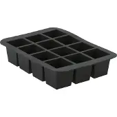 Excellent Housewares Eiswürfelform aus Silikon 19,5x14x4 cm