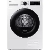 Samsung DV91DG52A0AEEG Wärmepumpentrockner, 9 kg, EEK: C, AI Wäschetrockner mit WiFi-SmartThings-App, LED-Display, Hygiene-Programm, Air Refresh, Knitterschutz, Weiß