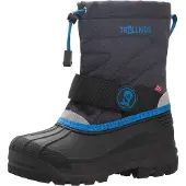 TROLLKIDS Snowboots "KIDS TELEMARK WINTER BOOTS PRO" für Kinder und Jugendliche, mit Gummilaufsohle