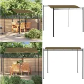 The Living Store Pavillon 3x2,4 m Taupe 180 g/m²