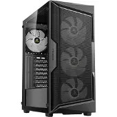 Antec AX61 Elite PC Gehäuse Midi Tower Gaming ATX, schwarz