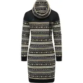 Ragwear Sweatkleid "Chlloe Jacquard YOUMODO" Ohne Taschen stylisches Langarmkleid mit verspieltem Print