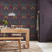 William Morris Vliestapete "Garden" Motiv glatt Design Tapeten