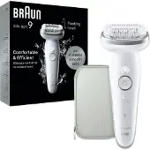 Braun 9-011 Silk-épil 9 Epilierer, weiß/silber