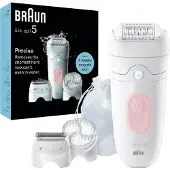 Braun 5-060 Silk-épil 5 Epilierer, weiß/flamingorosa