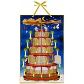 Sonstige Verlage Adventskalender 'Die Adventspyramide'