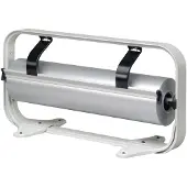 Mtis Packpapierabroller STANDARD für Papier, Tischmontage, mit glatter Klinge, Rollenbreite bis 30cm