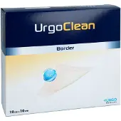 Urgo Urgoclean Border 10x10 cm Wundauflage 10 St Verband