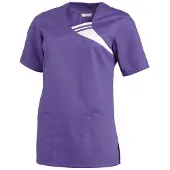 Leiber Schlupfkasack, kurzarm, Damen, lila 08/1255/33-XL , Größe: XL