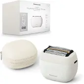 Panasonic Elektrorasierer "ES-PV6B-W803" Kompakt, 5 Edelstahlklingen, USB-Laden (Typ-C), Bartdichten-Sensor+