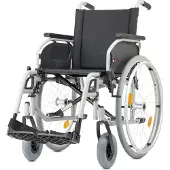 Bischoff & Bischoff Rollstuhl S-Eco 300 Standardrollstuhl faltbar Faltrollstuhl, bis 125 kg - Sitzbreite: 52 cm
