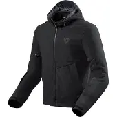 REV'IT! AFTerburn Motorrad-Softshelljacke Herren schwarz, L