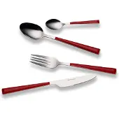 Echtwerk Besteck-Set "Basic" Camping/Picknickbesteck, Kunststoffgriffe