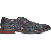 MazzelTov Herren Business Schuhe 3980 - Blauw - Größe 41