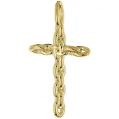 Trendor 28861 Kreuz-Anhänger Gold 333/8K