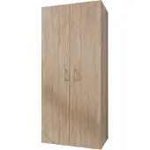 Die Möbelfundgrube Kleiderschrank Sägerau Eiche - 70 cm - MULTIRAUMKONZEPT