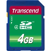 Transcend Sdhc 4gb Class 4 Speicherkarte