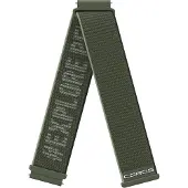 Coros -Armband, 22 mm, grünes Nylon