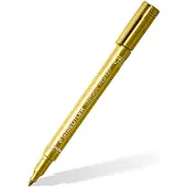 Staedtler 8323, Gold, Rundspitze, 1 mm, 2 mm, 1 St?ck(e)