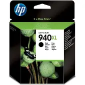 HP 940XL Schwarz Original Druckerpatrone mit hoher Reichweite, Hohe (XL-) Ausbeute, Schwarz, Tinte auf Pigmentbasis, 1 Stück(e), 2200 Seiten