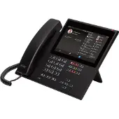 Auerswald COMfortel D-600, Analoges Telefon, Kabelgebundenes Mobilteil, Schwarz