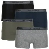 Athena Boxer BASIC COTON Pack de 4 herren