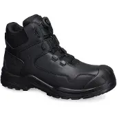 Portwest Composite-Lederstiefeletten S3l Hro Sr Fo Sc – Größe 42 – Schwarz –